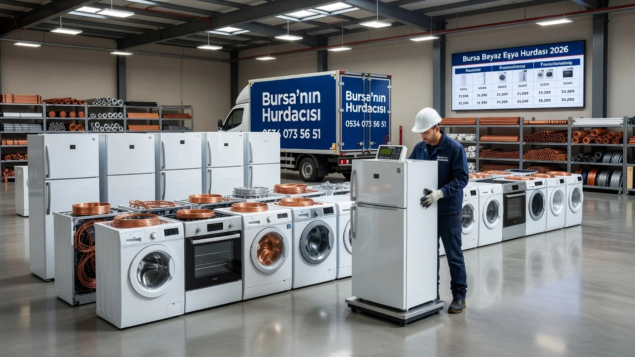 Bursa Beyaz Eşya Hurdası 2026: 5 Adımda Evden Toplama Rehberi