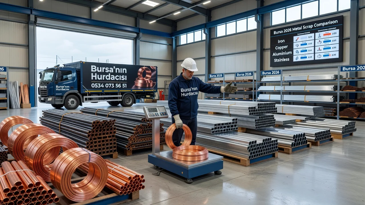Bursa'da 4 Metal Hurdasını Karşılaştırma: 2026 Rehberi