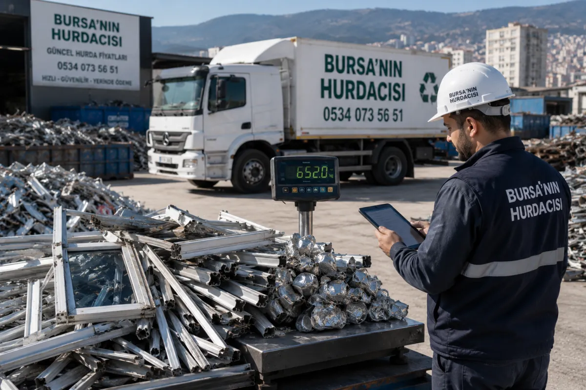 Bursa’da Alüminyum Hurda İçin Doğru Fiyat Nereden Alınır?