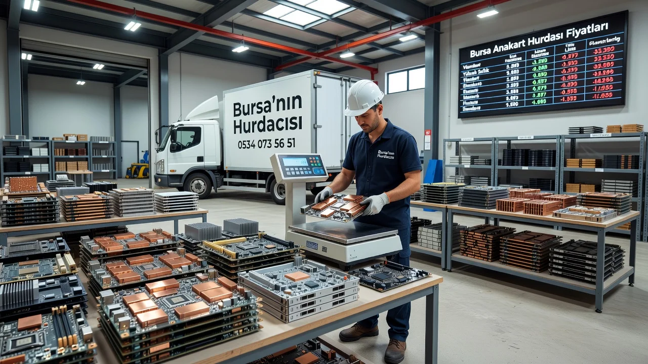 Bursa'da Anakart Hurdası Fiyatı Nasıl Hesaplanır?