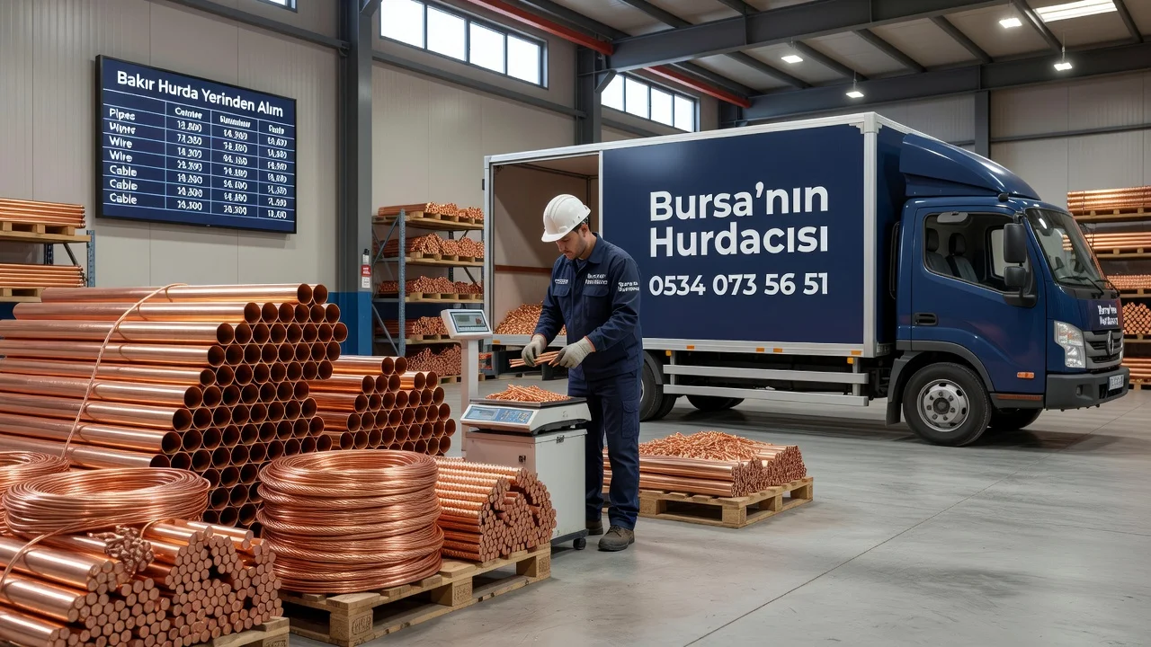 Bursa'da Bakır Hurda Yerinden Alım Nereye Yaptırılır?