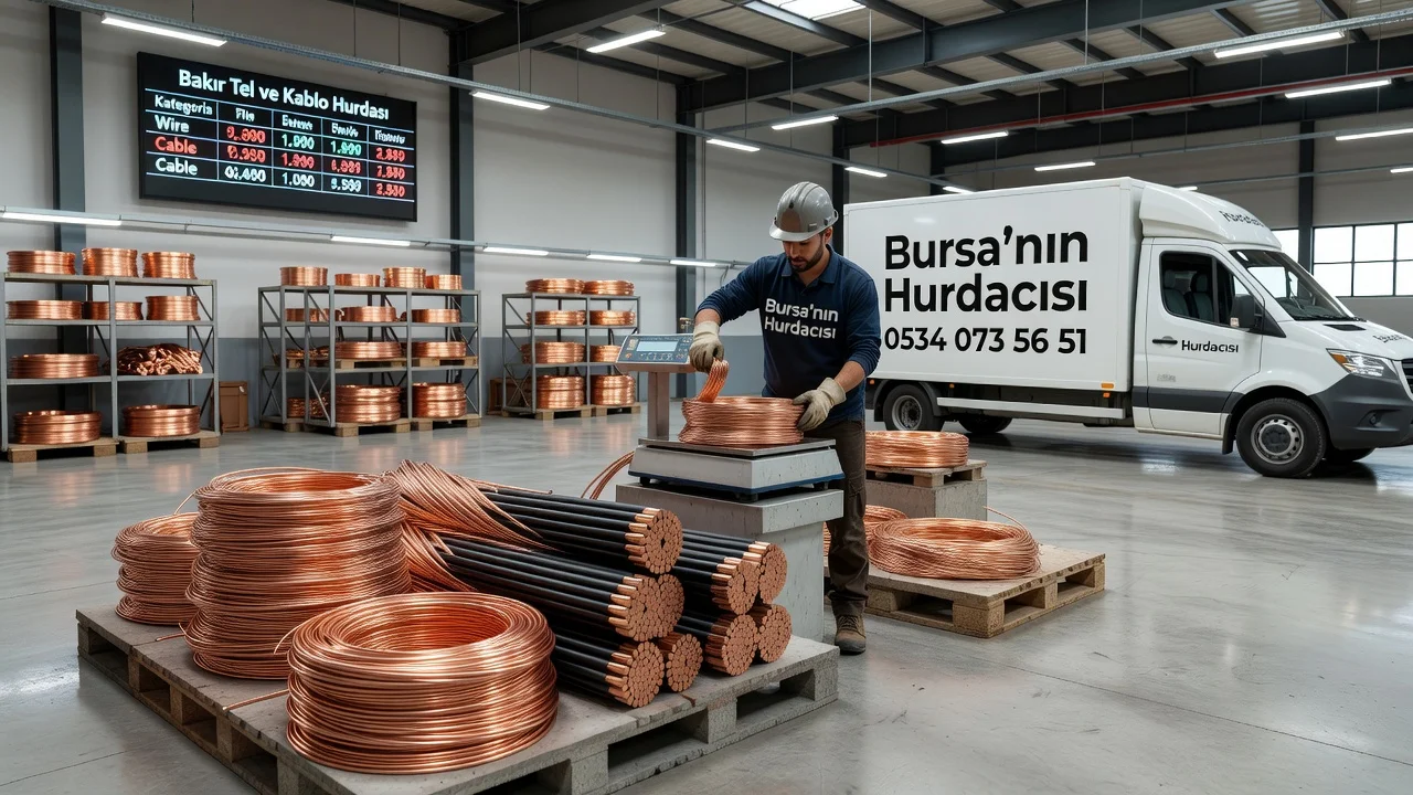 Bursa'da Bakır Tel ve Kablo Hurdası Hangisi Daha Değerli?