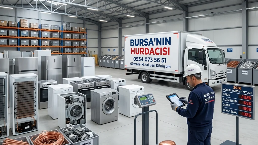 Bursa'da Beyaz Eşya Hurda Söküm ve Satışında 8 Kazançlı Adım