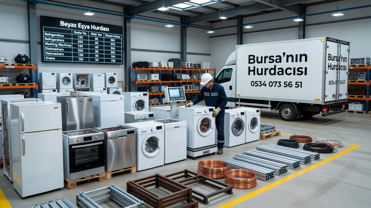 Bursa'da Beyaz Eşya Hurdası: 2026 İçin 7 Yerinden Alım Adımı