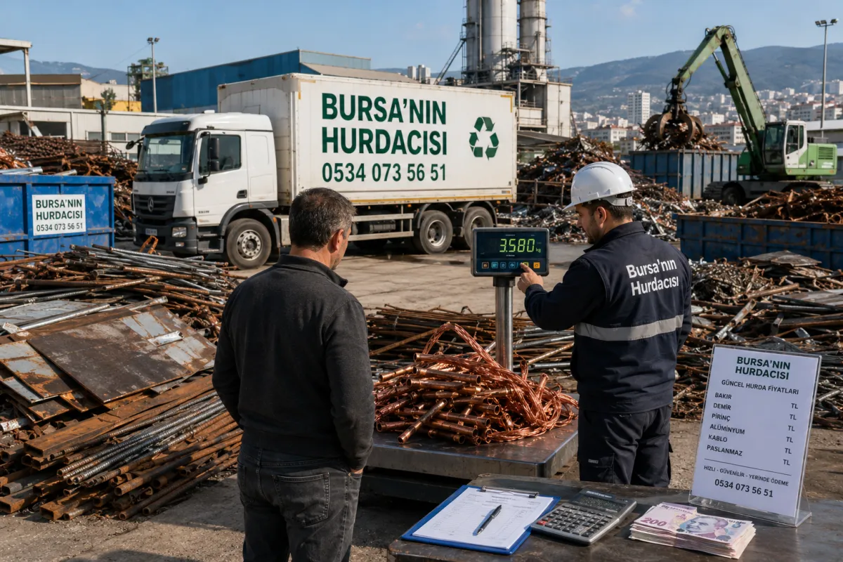 Bursa’da Demir ve Bakır Hurda Doğru Fiyata Nasıl Satılır?
