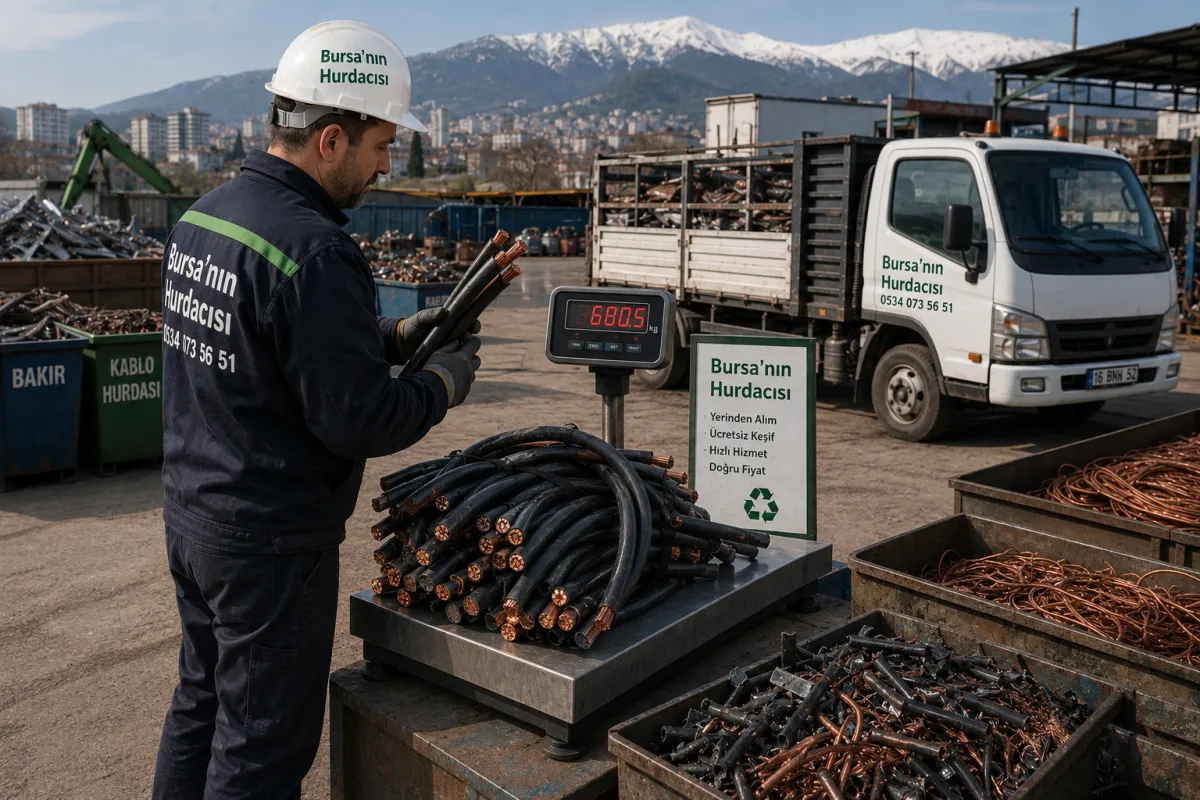 Bursa’da Elektrik Kablo Hurda Doğru Fiyatla Nereye Satılır?