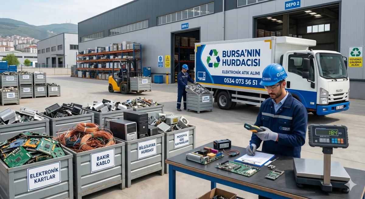 Bursa’da Elektronik Hurda Alımı İçin En Doğru Yer Nasıl Seçilir?