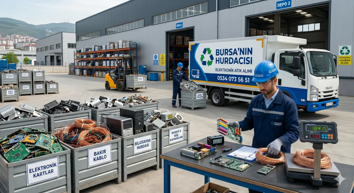 Bursa’da Elektronik Hurda Nereye Satılır, Değeri Nasıl Artar?