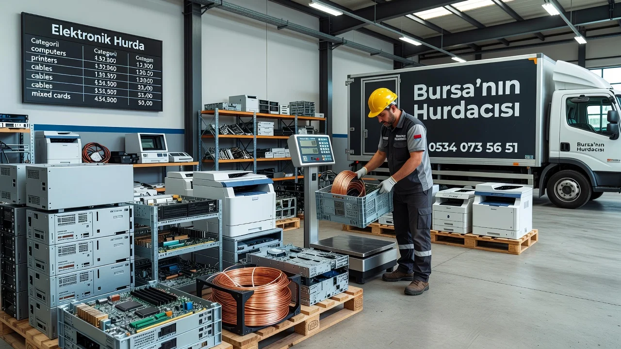 Bursa'da Elektronik Hurda Yerinden Alım Süreci Nasıl İşler?