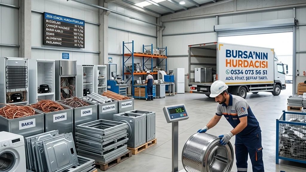 Bursa'da Eski Buzdolabı ve Çamaşır Makinesi Hurdası Kaça Alınır?