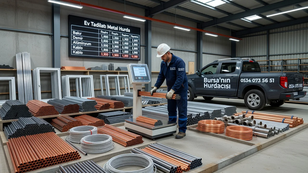 Bursa'da Ev Tadilatından Çıkan Metal Hurda Nereye Satılır?