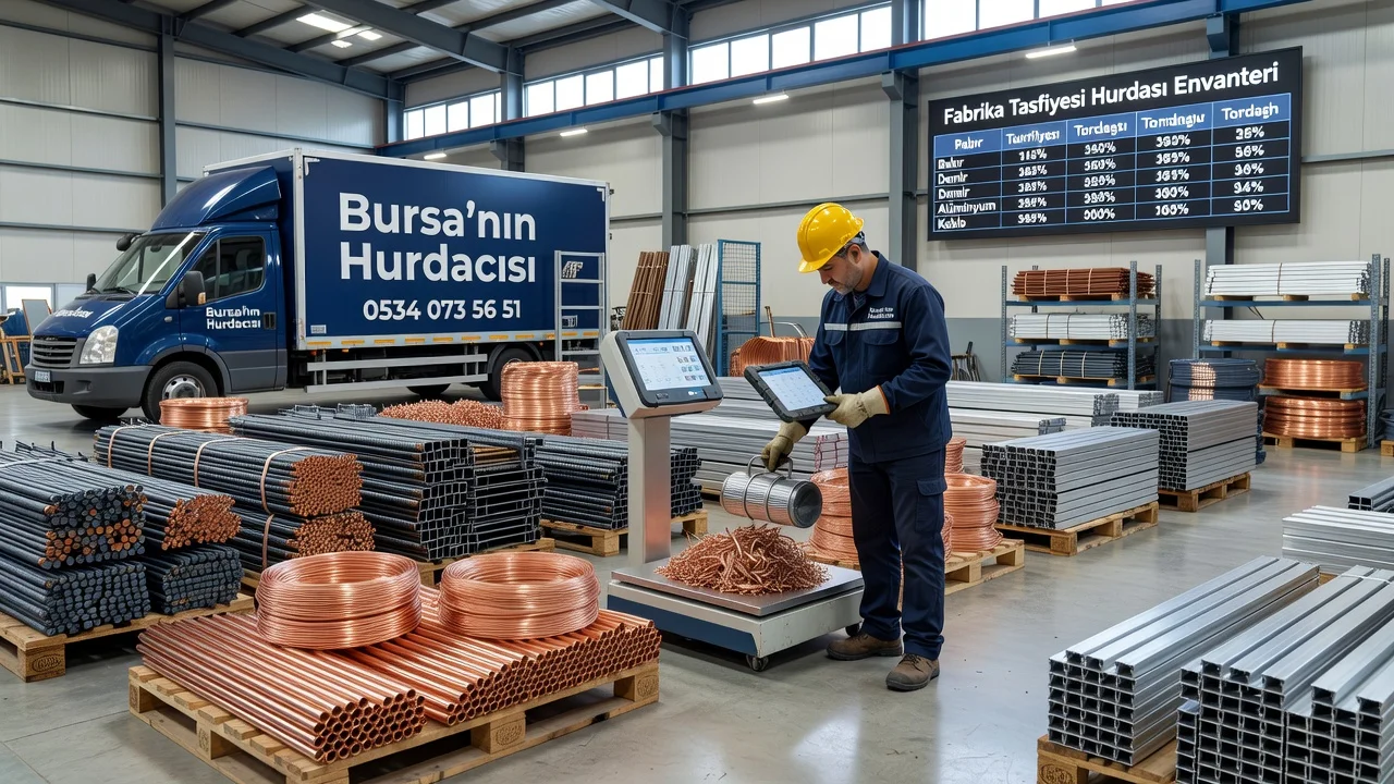 Bursa'da Fabrika Tasfiyesi Hurdası İçin Envanter Nasıl Çıkarılır?