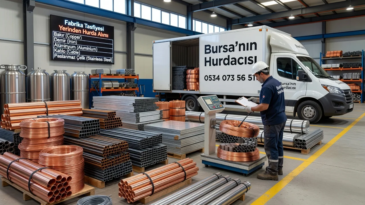 Bursa'da Fabrika Tasfiyesi İçin Yerinden Hurda Alımı Nasıl Planlanır?