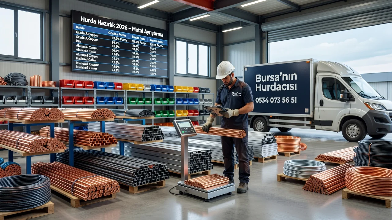Bursa'da Geri Dönüşüm İçin Hurda Hazırlama: 6 Adımlık 2026 Rehberi