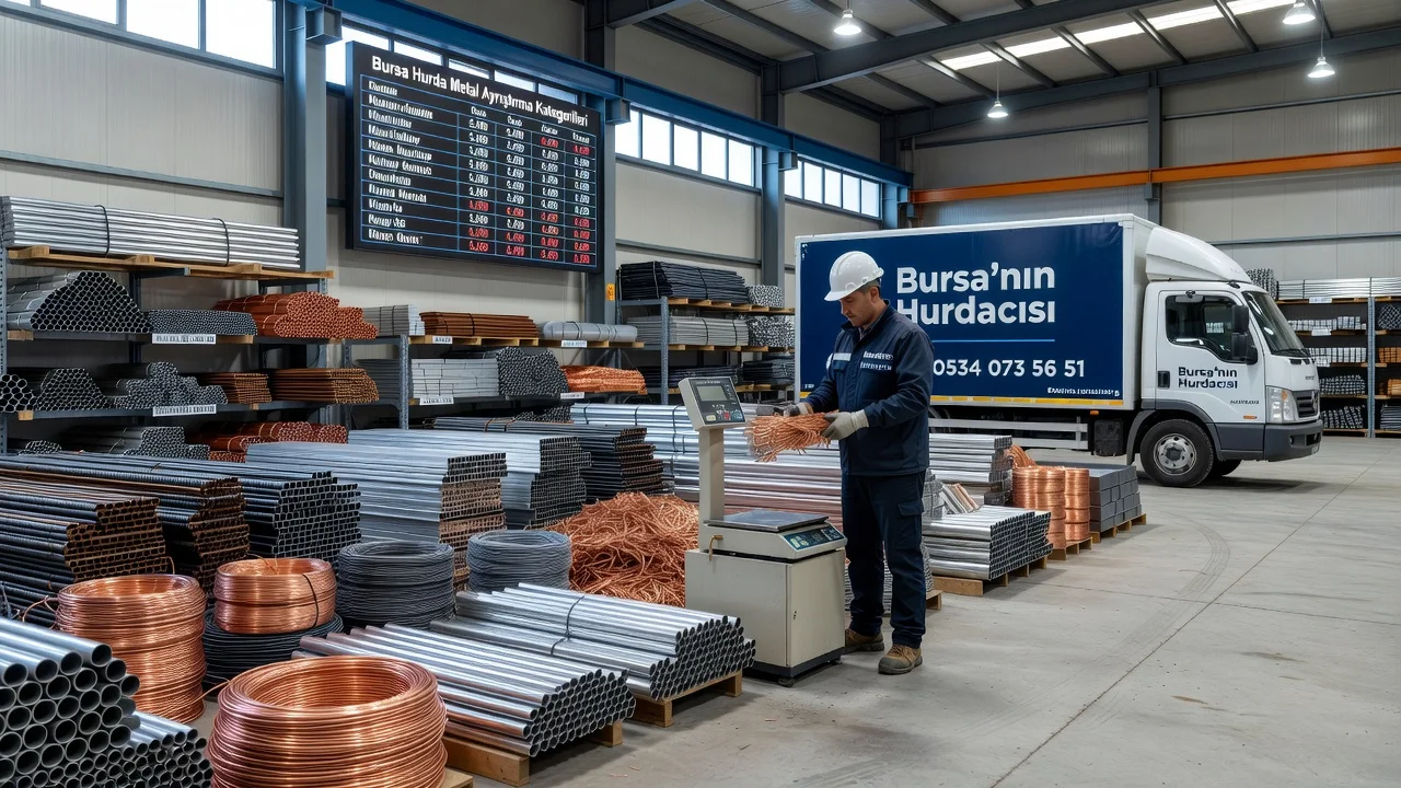Bursa'da Geri Dönüşüm İçin Hurda Metal Nasıl Ayrıştırılır?