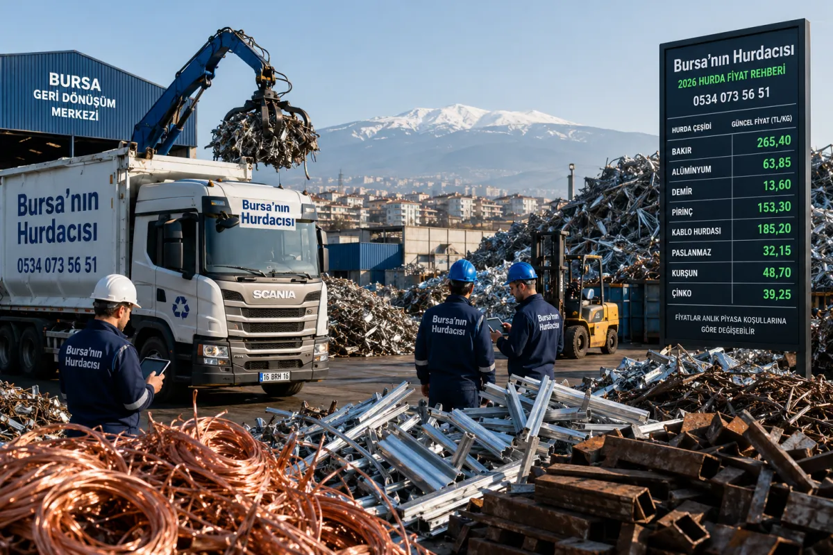 Bursa’da Hurda Fiyatları 2026: Güncel Rehber