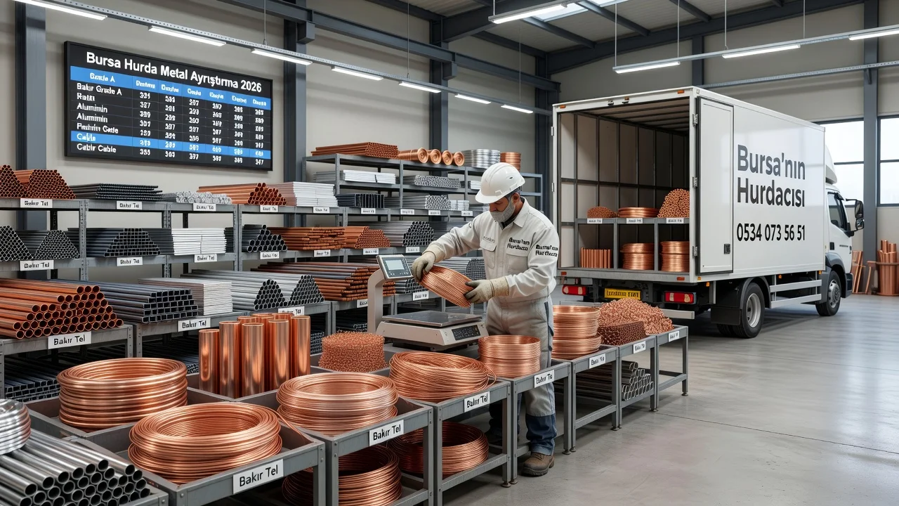 Bursa'da Hurda Metal Ayrıştırma: 2026 İçin 5 Adımlı Rehber