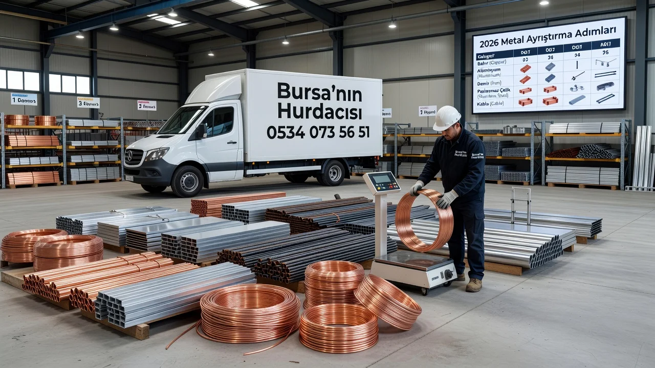 Bursa'da Hurda Metal Geri Dönüşümü: 2026 İçin 5 Ayrıştırma Adımı