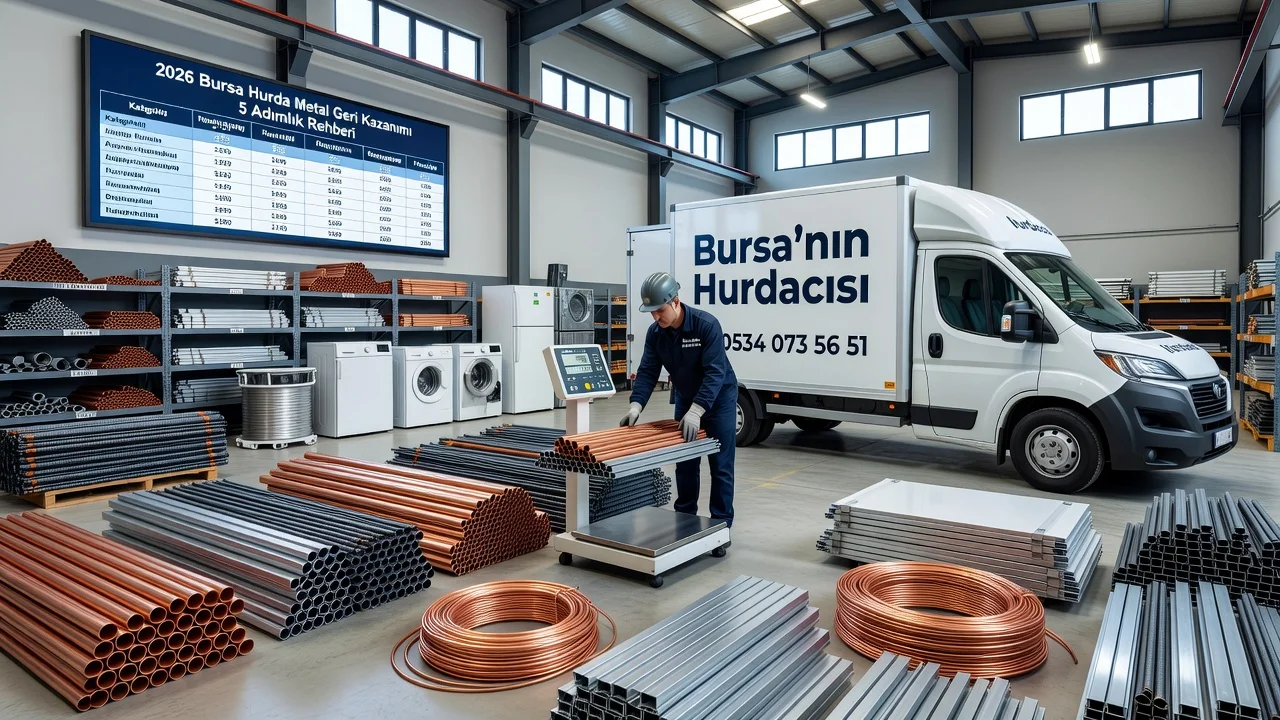 Bursa'da Hurda Metal Geri Kazanımı: 5 Adımlık 2026 Rehberi