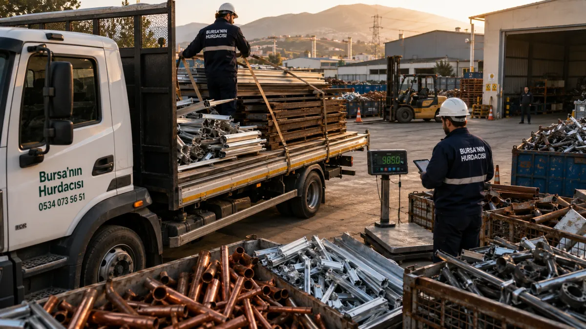 Bursa’da Hurda Nereye Satılır, Yerinde Tartım Fiyatı Nasıl Etkiler?
