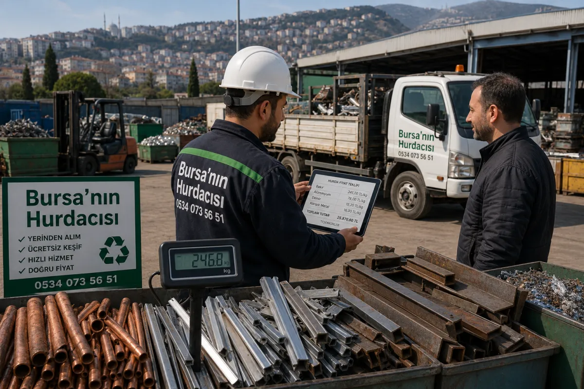 Bursa’da Hurda Satışı Yaparken Doğru Fiyat Teklifi Nasıl Alınır?