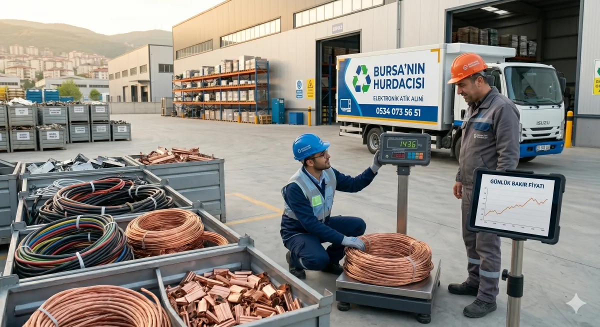 Bursa’da Kablo Hurda Nereye Satılır, Yerinde Tartım Neden Önemli?