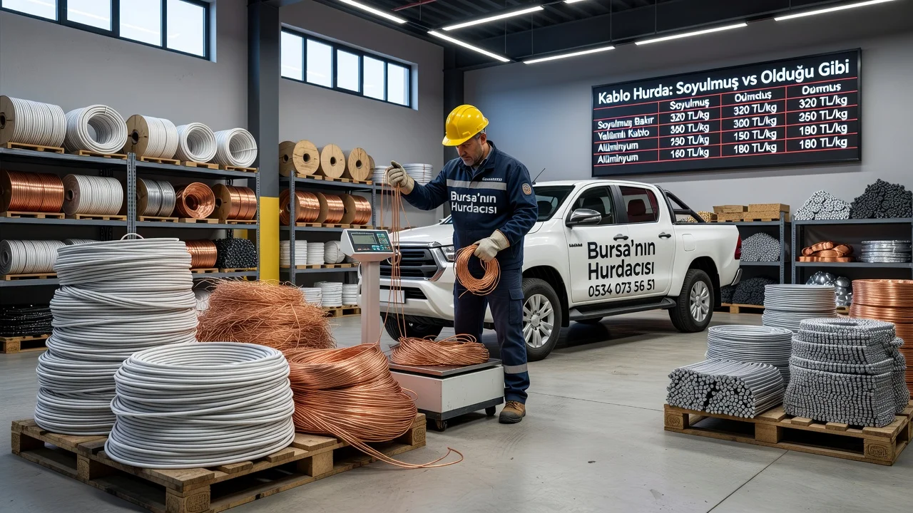 Bursa'da Kablo Hurdasını Soyarak mı Olduğu Gibi mi Satmalısınız?