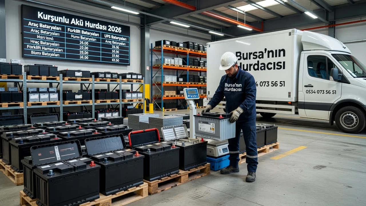 Bursa'da Kurşunlu Akü Hurdası İçin 6 Adımlı 2026 Rehberi
