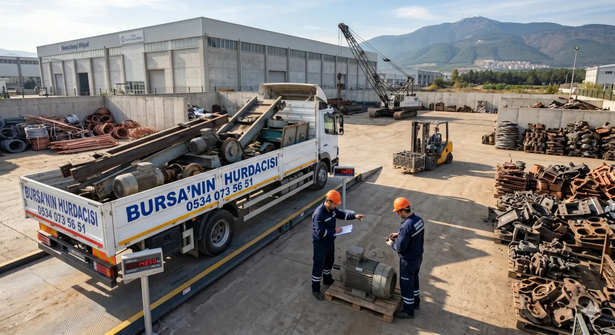 Bursa’da Makina Hurda ve Fabrika Tasfiyesi Nereye Satılır?