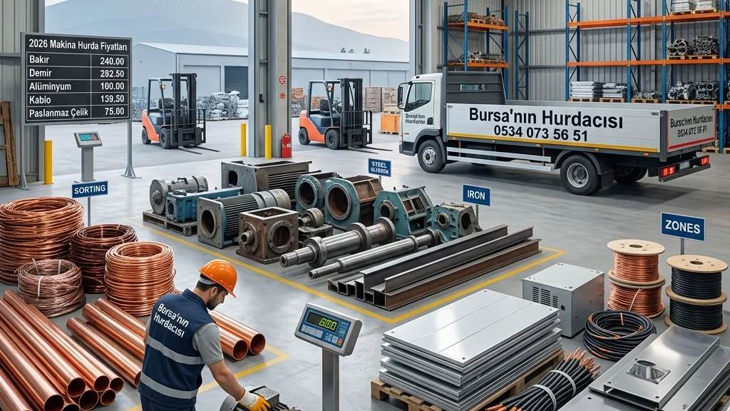 Bursa'da Makina Söküm Sonrası Hurda Nereye Teslim Edilir?