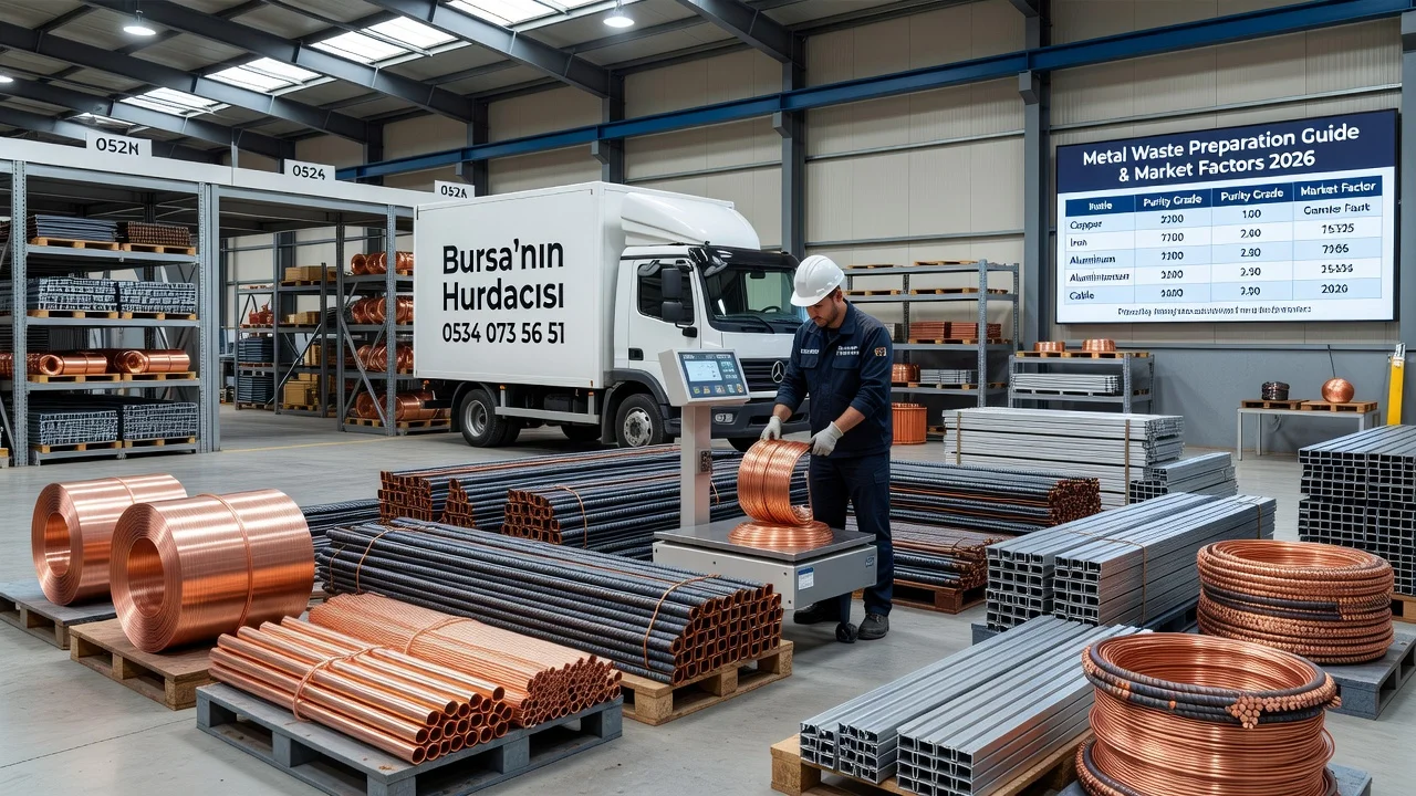 Bursa'da Metal Atıkları Geri Dönüşüme Hazırlamanın 6 Adımı (2026)