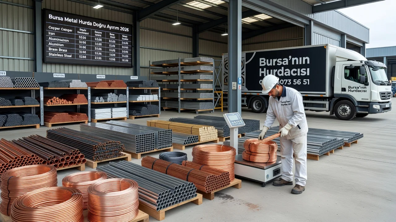 Bursa'da Metal Hurdayı Doğru Ayırmanın 6 Adımı (2026 Rehberi)