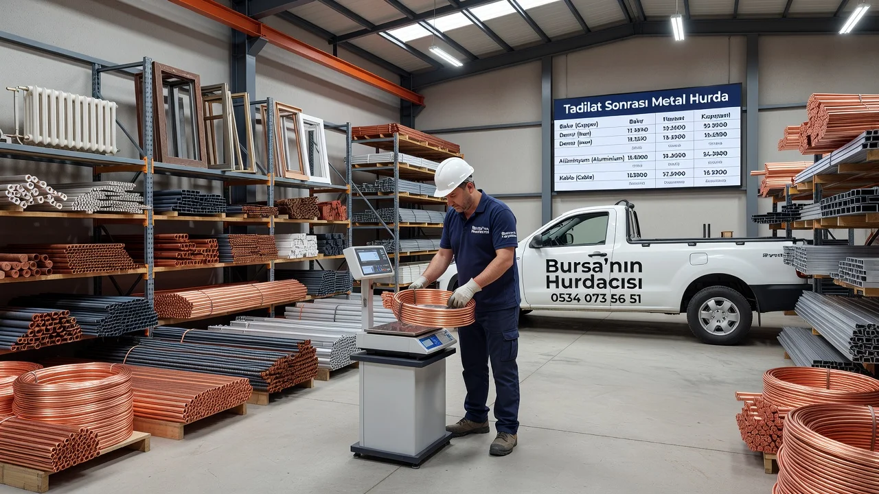 Bursa'da Tadilat Sonrası Metal Hurda Geri Dönüşüme Nereye Satılır?