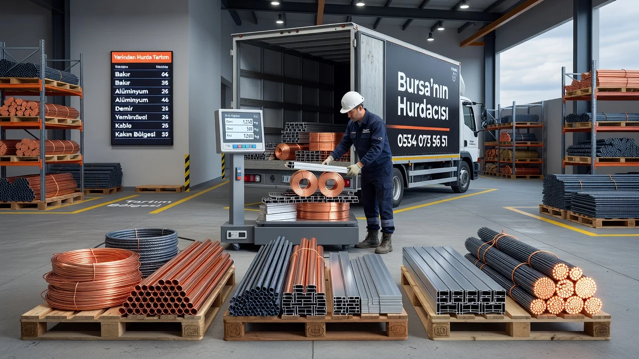 Bursa'da Yerinden Hurda Alımında Şeffaf Tartım Nasıl İşler?