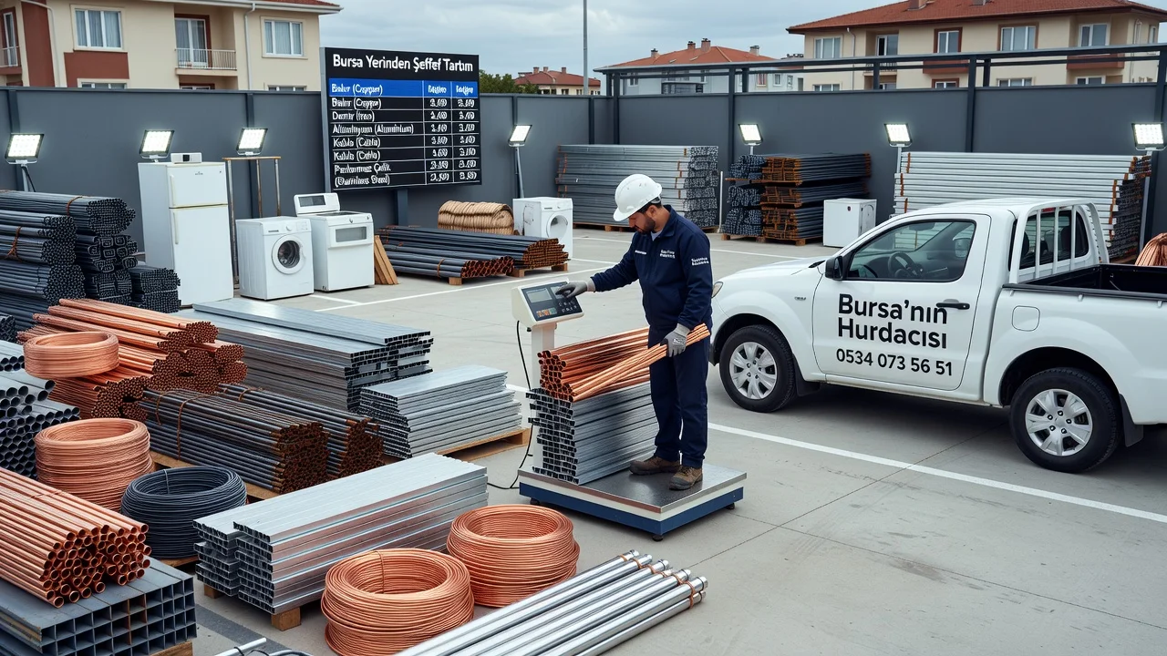 Bursa'da Yerinden Hurda Alımında Şeffaf Tartım Nasıl Yapılır?