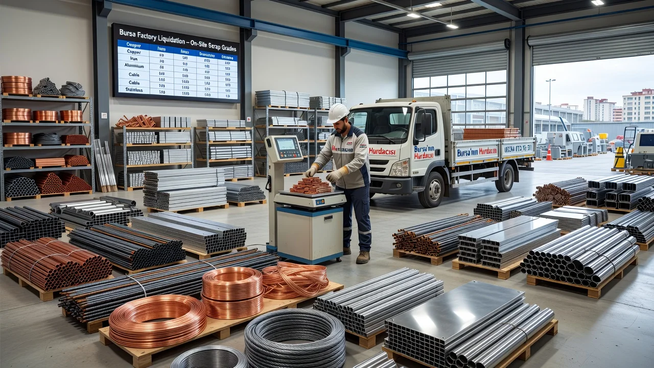 Bursa Fabrika Tasfiyesinde Yerinden Hurda Alımı Nasıl Planlanır?