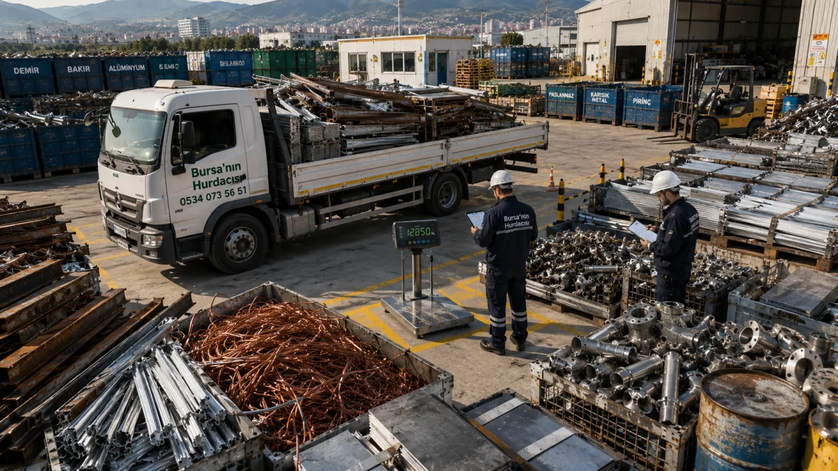 Bursa Hurda Fiyatları İçin Sanayi Atıkları Nereye Satılır?