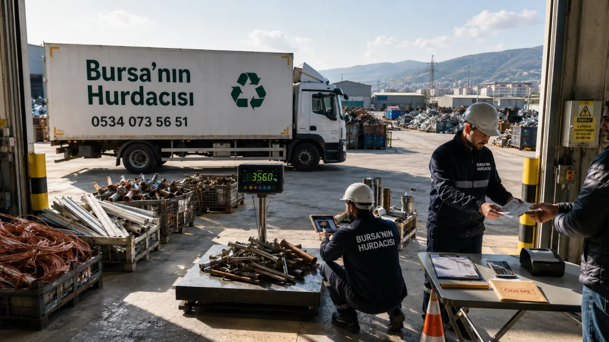 Bursa Hurda Fiyatları İçin Yerinde Tartım Neden Kazandırır?