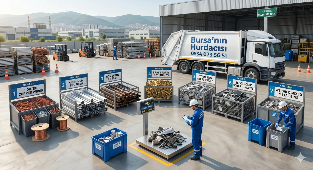 Bursa Hurda Satışı İçin 7 Akıllı Geri Dönüşüm Tüyosu