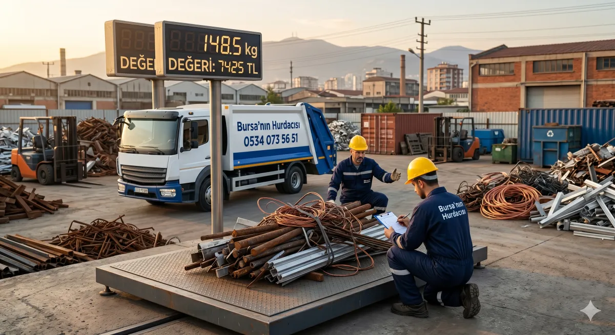Bursa Hurdacı Seçerken Fiyat ve Yerinde Tartım Rehberi