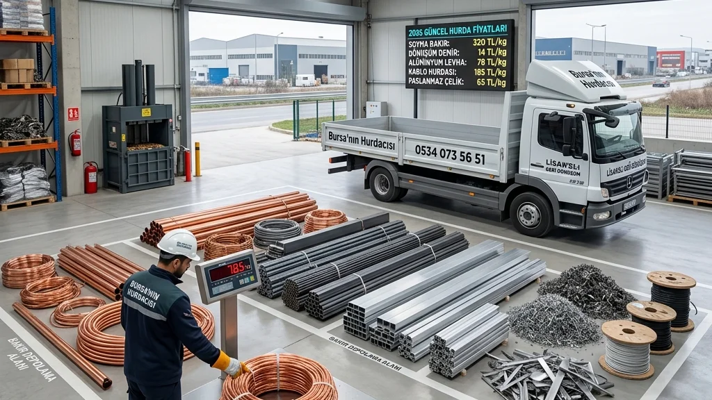 Bursa Nilüfer’de Sanayi Atığı Hurda Nereye Satılır?