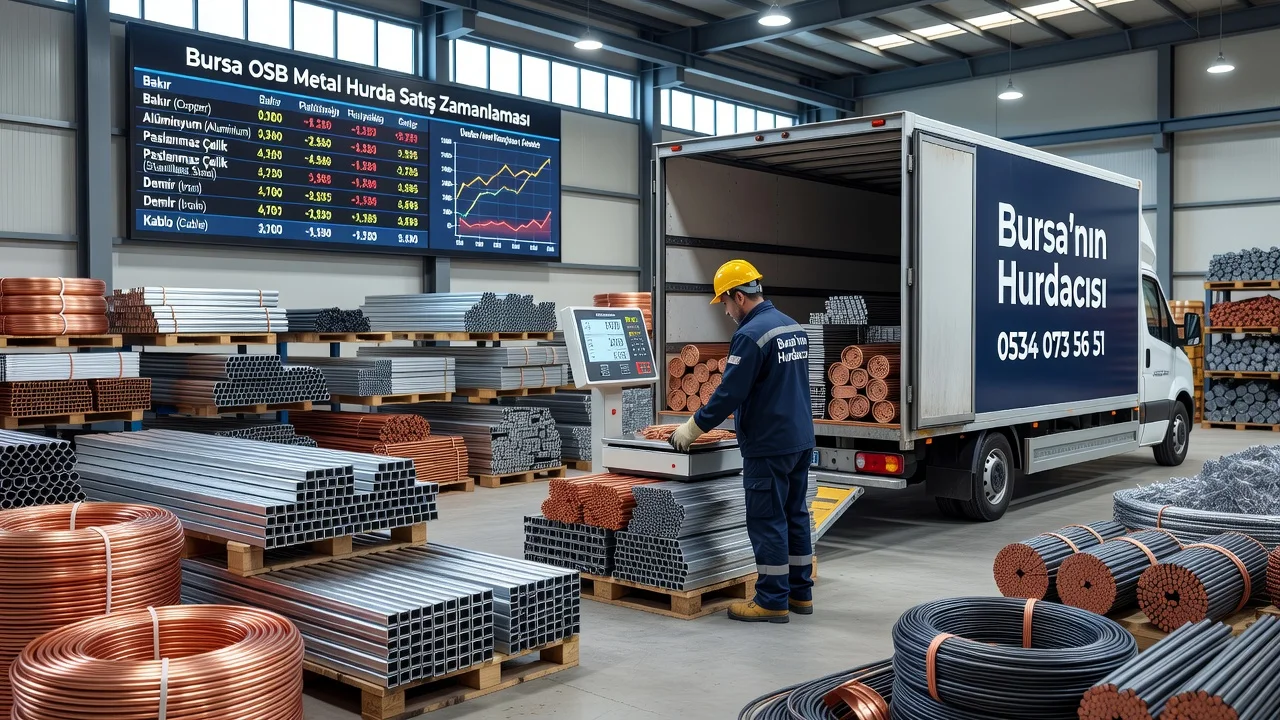 Bursa OSB'lerde Biriken Metal Hurda Ne Zaman Satılmalı?