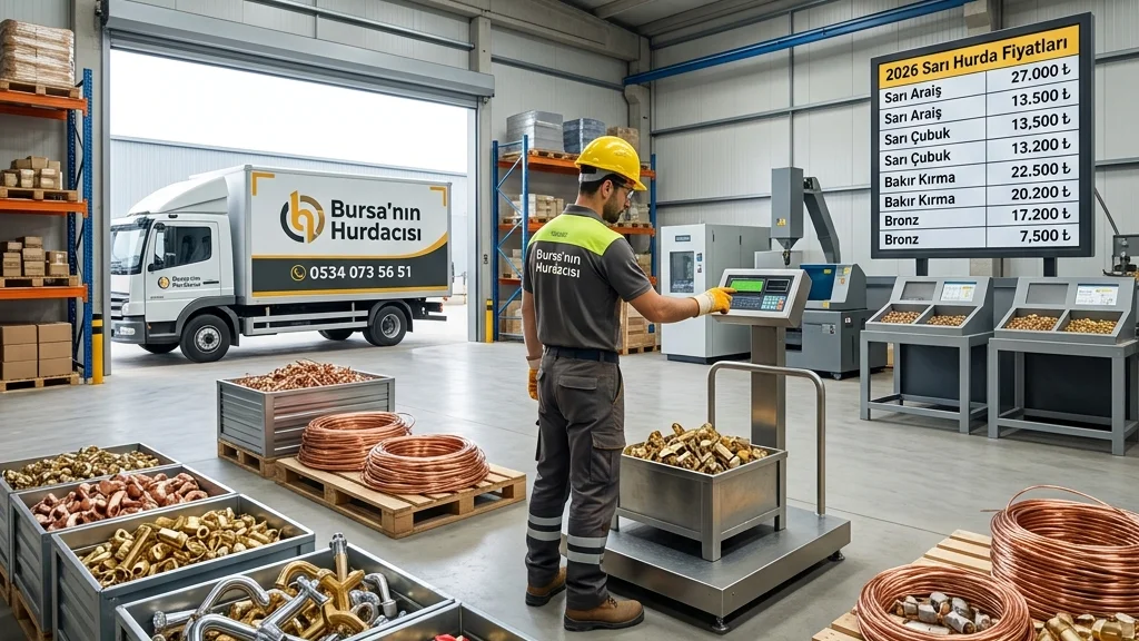 Bursa Sarı Hurda Fiyatları Piyasaya Göre Nasıl Belirlenir?