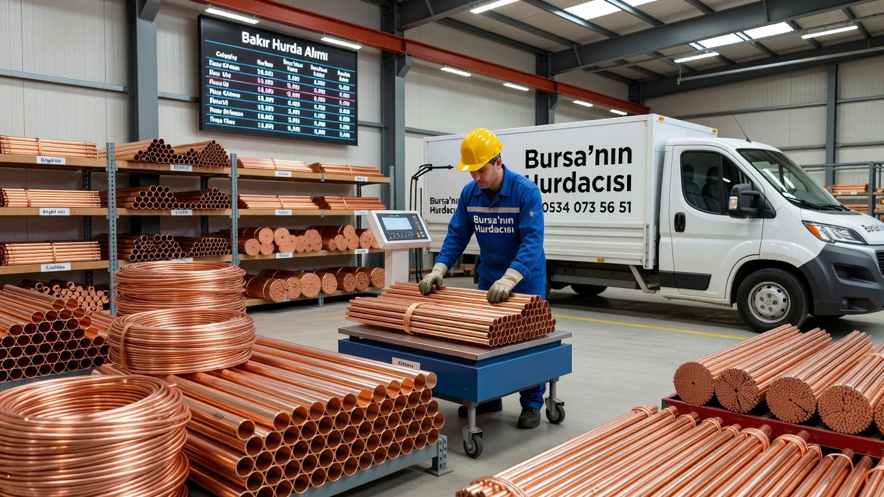 Bursa Yerinden Bakır Hurda Alımı: 6 Adımlık 2026 Rehberi