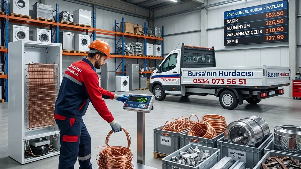 Eski Buzdolabı ve Çamaşır Makinesi Hurdası Bursa'da Nasıl Değere Dönüşür?