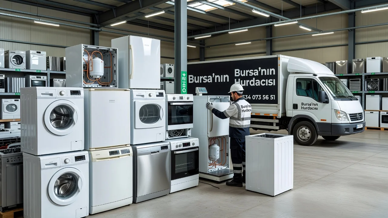 Osmangazi'de Beyaz Eşya Hurdası: Evden Alım ve Şeffaf Tartım