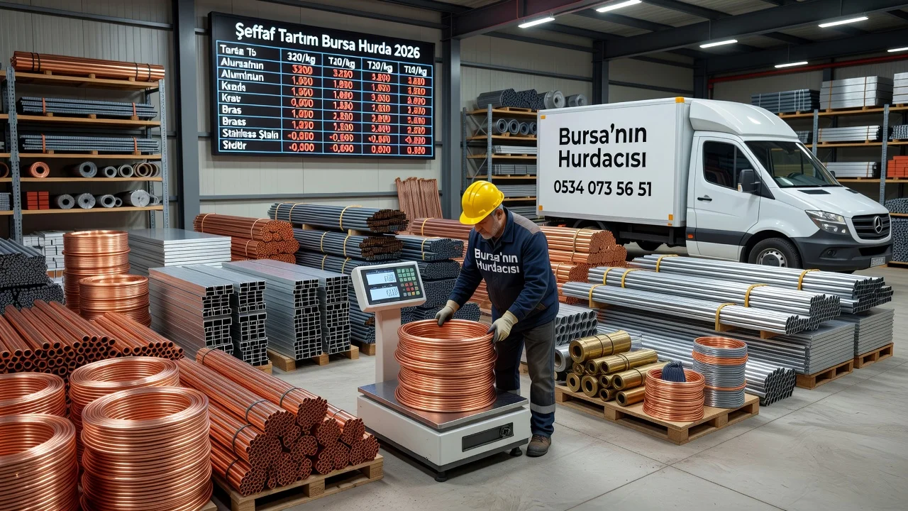 Şeffaf Tartımla Bursa Hurda Alımı: 5 Adımlı 2026 Rehberi