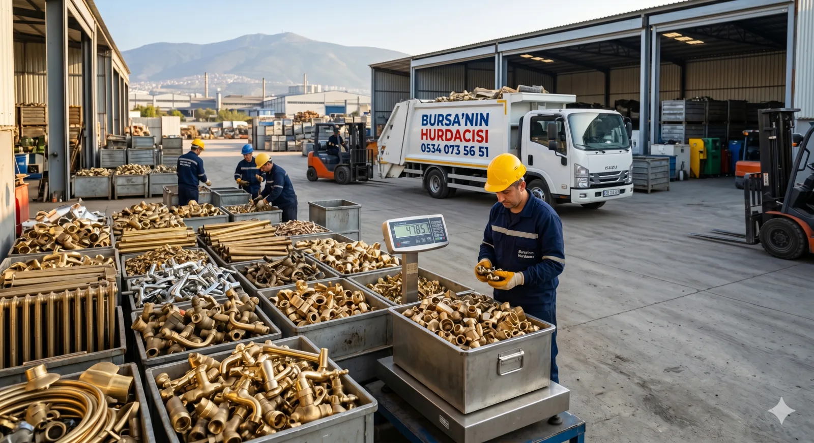 Bursa Sarı (Pirinç) Hurda Alımı